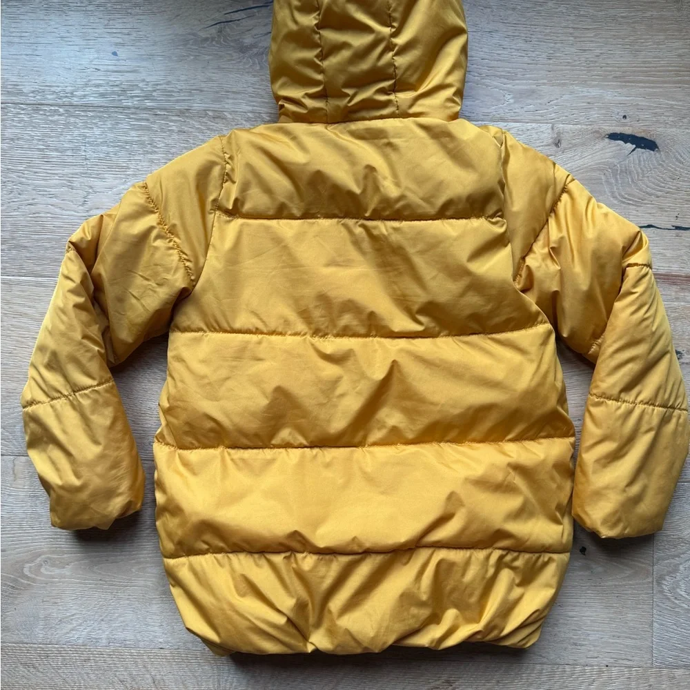 🔥KIDS Winter Hoodied Puffer Coat🔥sz M yellow price firm!